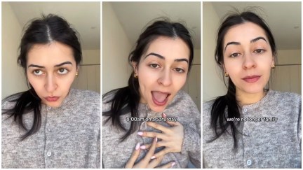 woman woke up to her sister’s 8 AM alarm on a Saturday morning, and says it should be illegal.