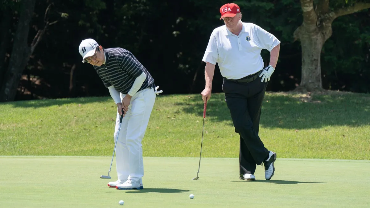‘Wasteful Spending’: Donald Trump spends $200M on golf, while GOP guts cancer research and begs for another $200B to bomb Middle East ‘Wasteful Spending’: Donald Trump spends $200M on golf, while GOP guts cancer research and begs for another $200B to bomb Middle East