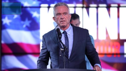 robert f kennedyon stage