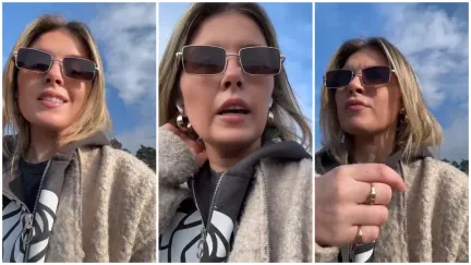 Scottish actor goes to sleep and sees someone standing in her room. It was just a sleep paralysis episode.