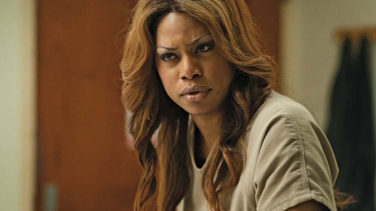Laverne Cox as Sophia Burset in "Orange Is The New Black"