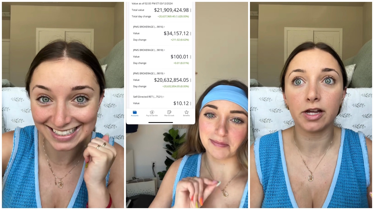 Utah woman randomly logs into her bank account and sees 5 new accounts and a $21 million balance: ‘I would’ve fled the country’ | The Mary Sue