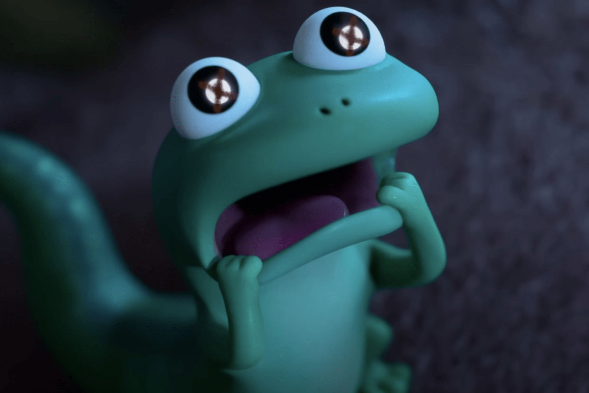 Tom the Lizard from Hoppers.