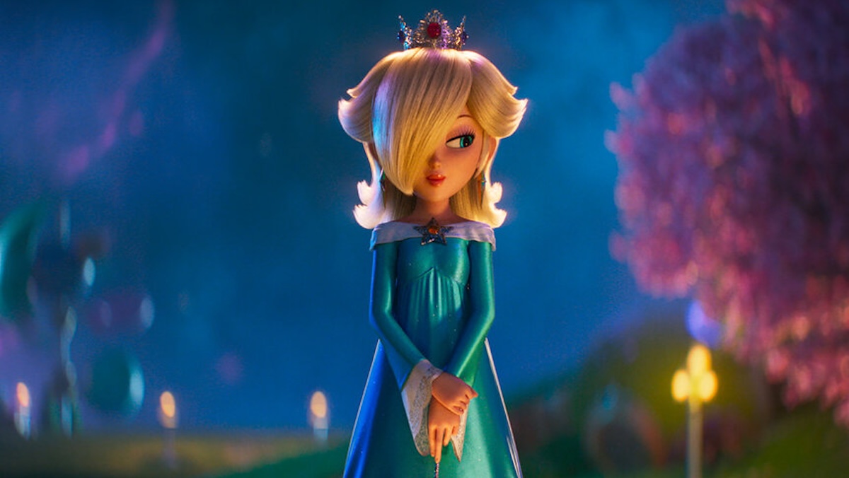 woman standing with bangs