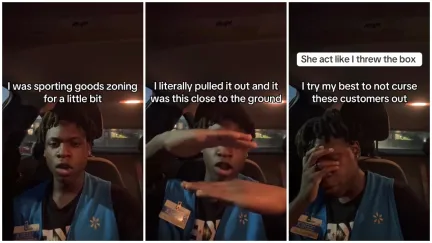 Customers accuse Walmart employee of breaking a dirt bike inside the box, then make a ridiculous demand.