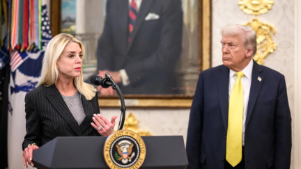 Former AG Pam Bondi at the White House