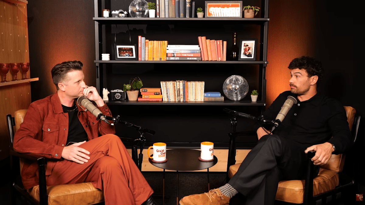 Josh Smith's Great Chat Show interviews Theo James of White Lotus on the manosphere and masculinity