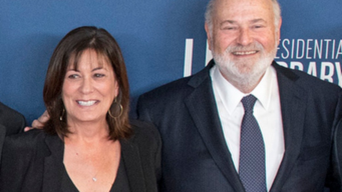 Rob Reiner and Michelle Reiner. Image by LBJ Library, Public domain. Via Wikimedia Commons.