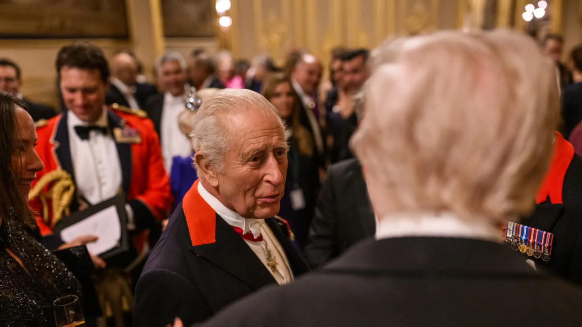 King Charles III delivers a speech at the US Congress