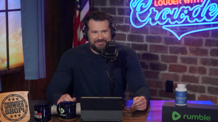 Steven Crowder laughs at Trump Jesus on his podcast but criticizes Sabrina Carpenter for dancing at a Catholic church
