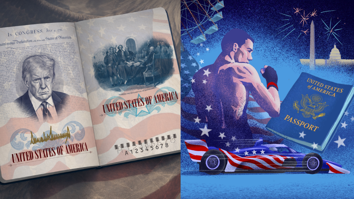 The White House and US State Department announces commemorative Trump US passports