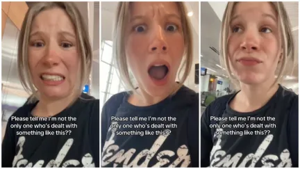 Woman encounters a window-seat thief while flying from Newark. Then she refused to move her bag.