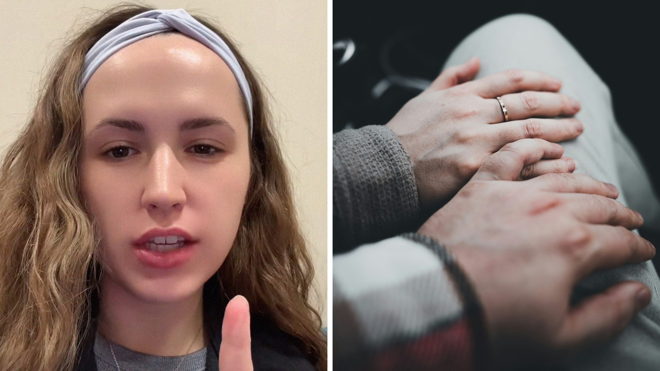 Iowa woman sits behind married couple. Then the man pulls out his phone–and proceeds to cheat on his wife for the next 2 hours while holding her hand
