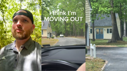 A man on TikTok is convinced that his shed is haunted. He records the activity, and now social media thinks he has a squatter living in his shed.