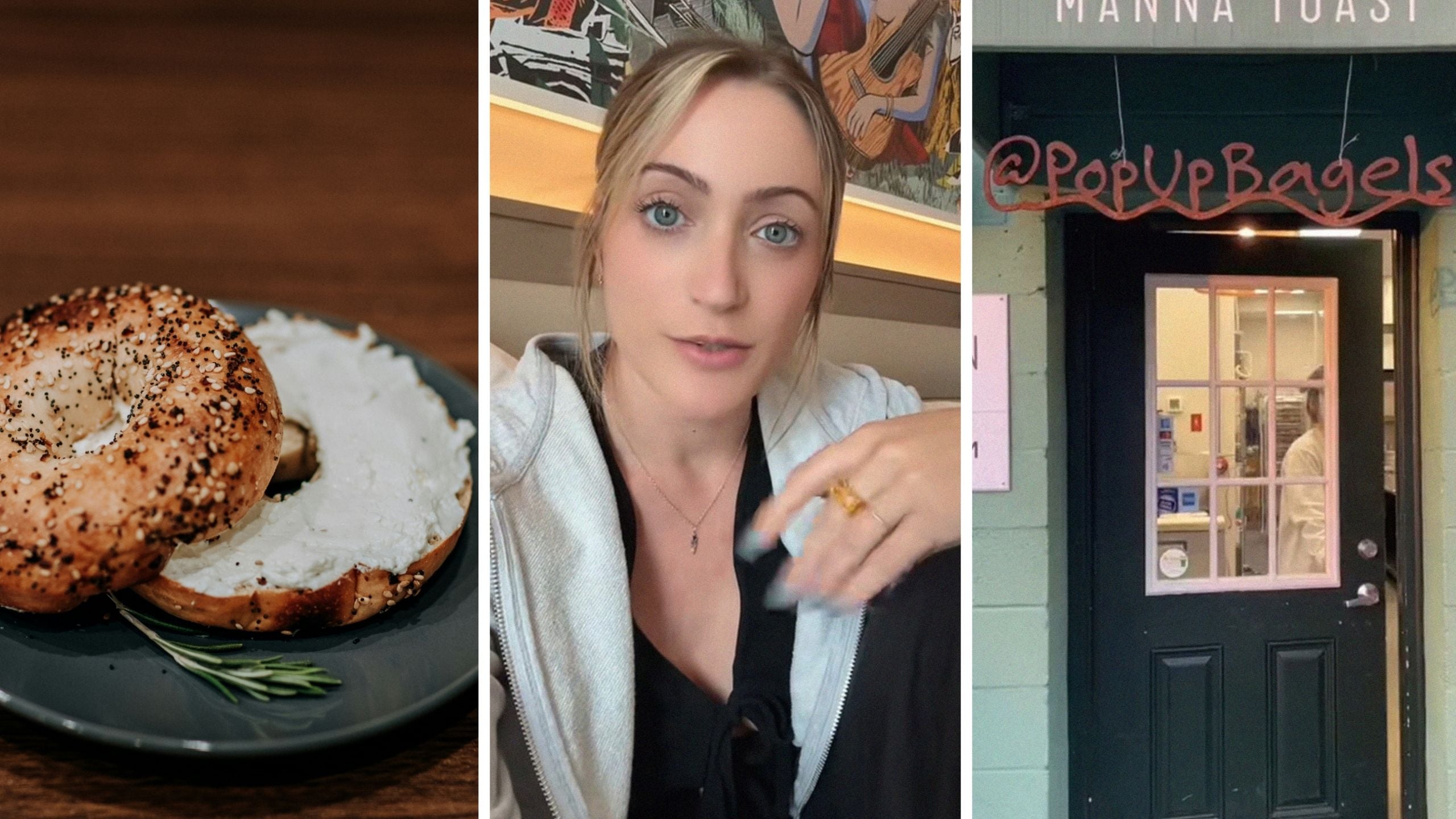 Chicago woman tries to order bagel and cream cheese at PopUp Bagels. Then the worker says she can&rsquo;t because of a bizarre policy