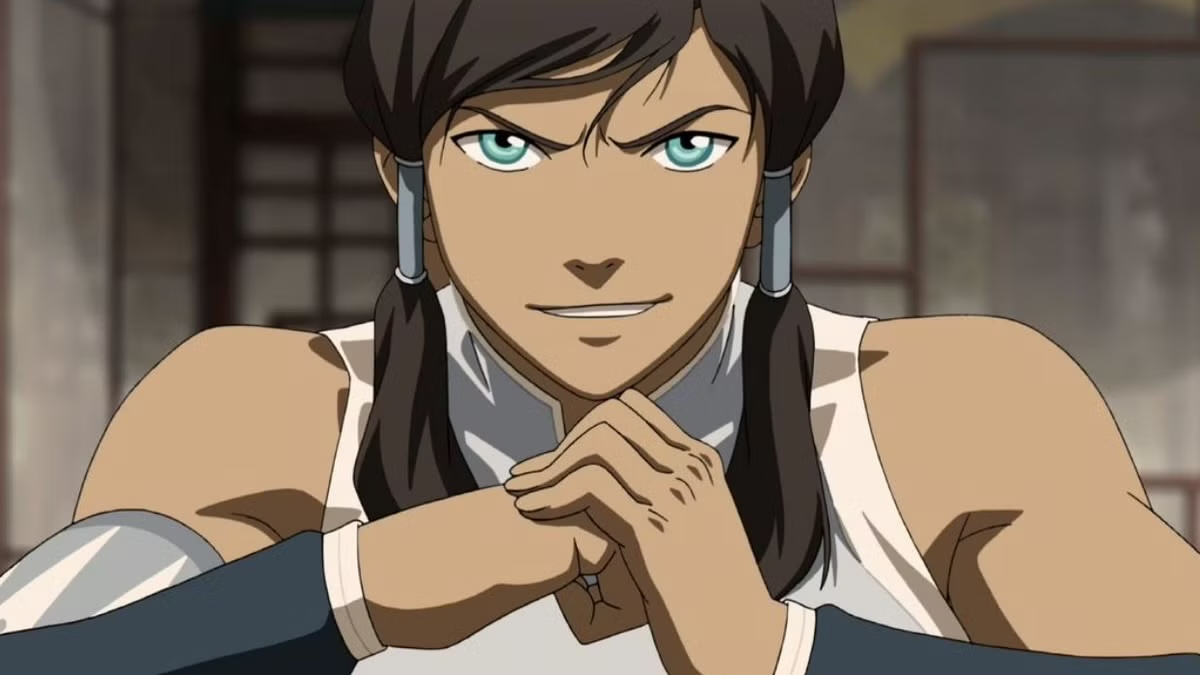 Korra smiles and cracks her knuckles in The Legend of Korra