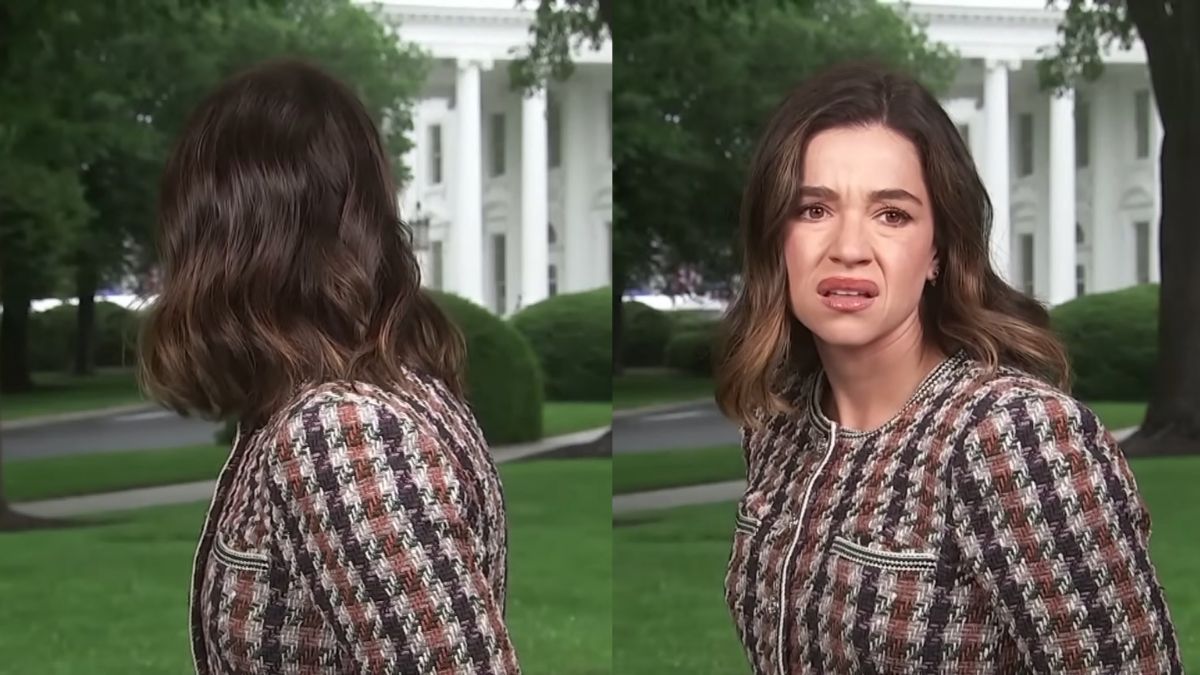 Julie Tsirkin from NBC News becomes a meme overnight for her reaction to the gunshots at the White House