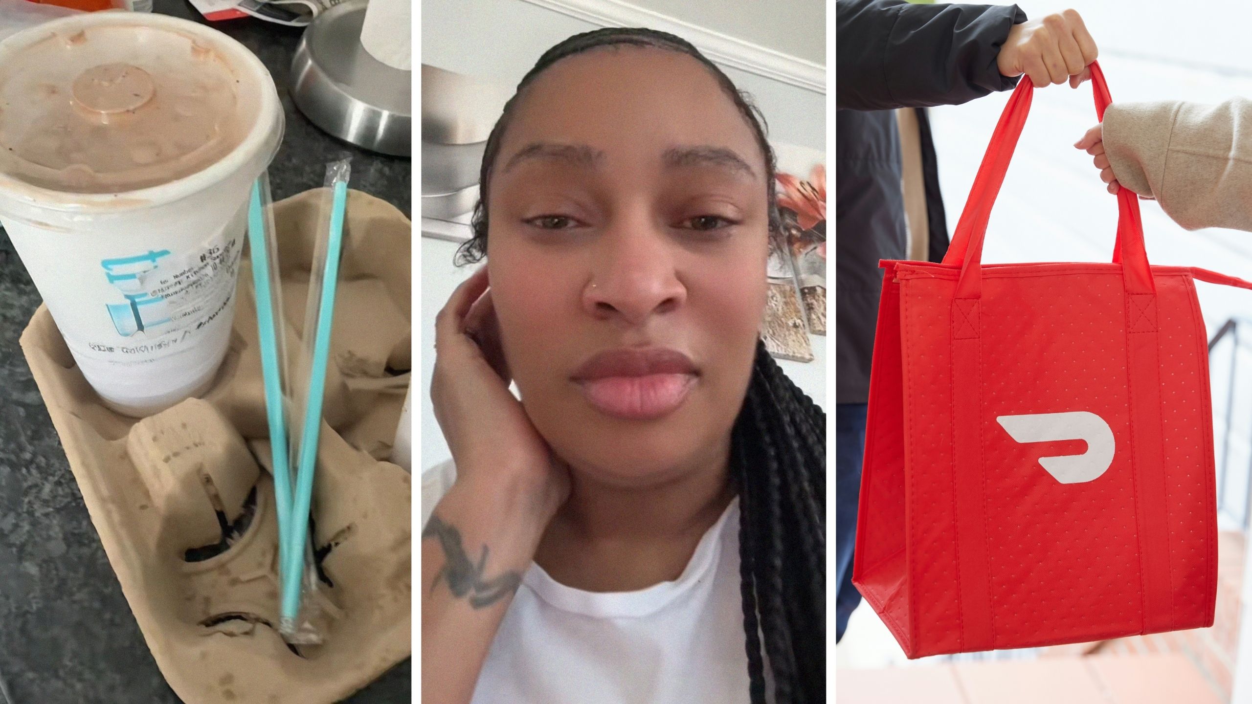 &lsquo;Don&rsquo;t trust it&rsquo;: Woman orders Tropical Smoothie on DoorDash. Then she notices something disturbing about her chocolate drink