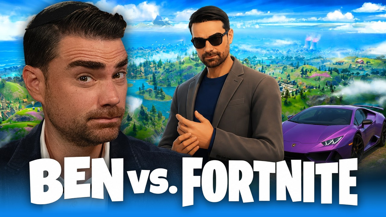 Ben Shapiro's YouTube thumbnail for a video.