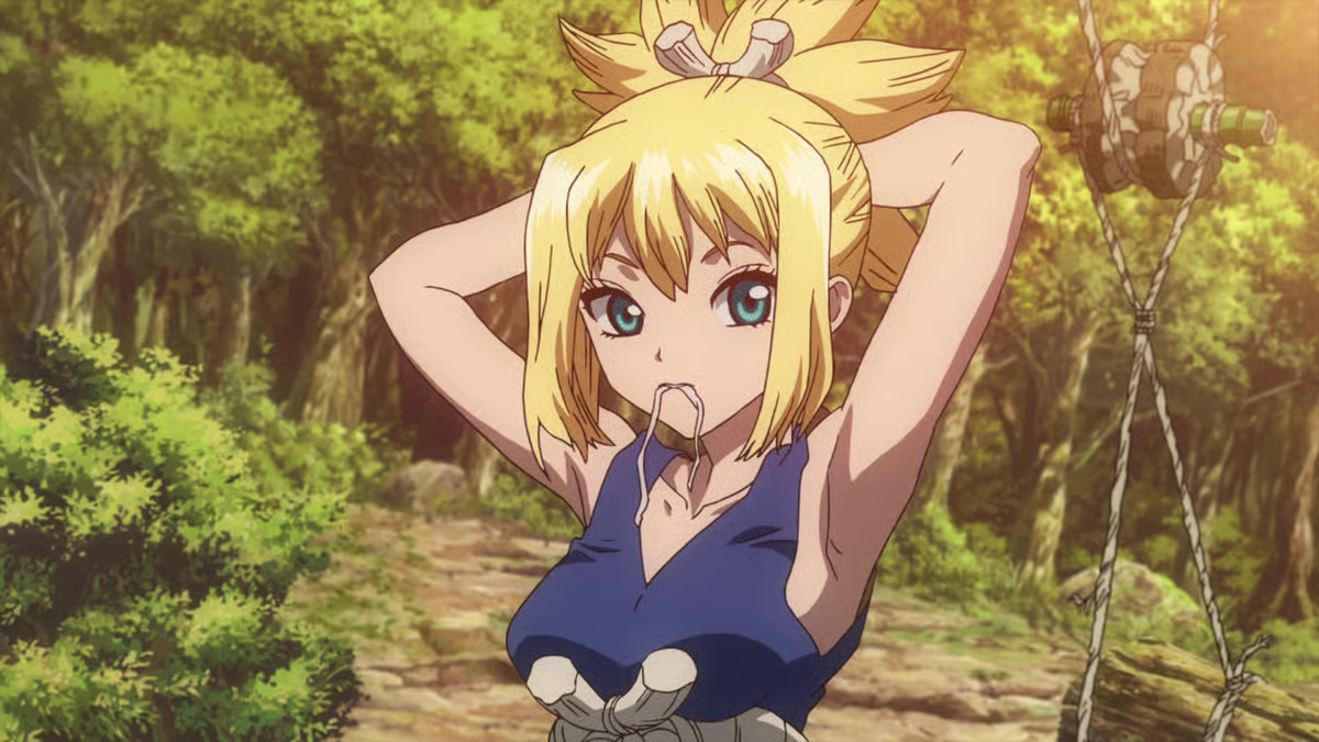 Kohaku in Dr. STONE.