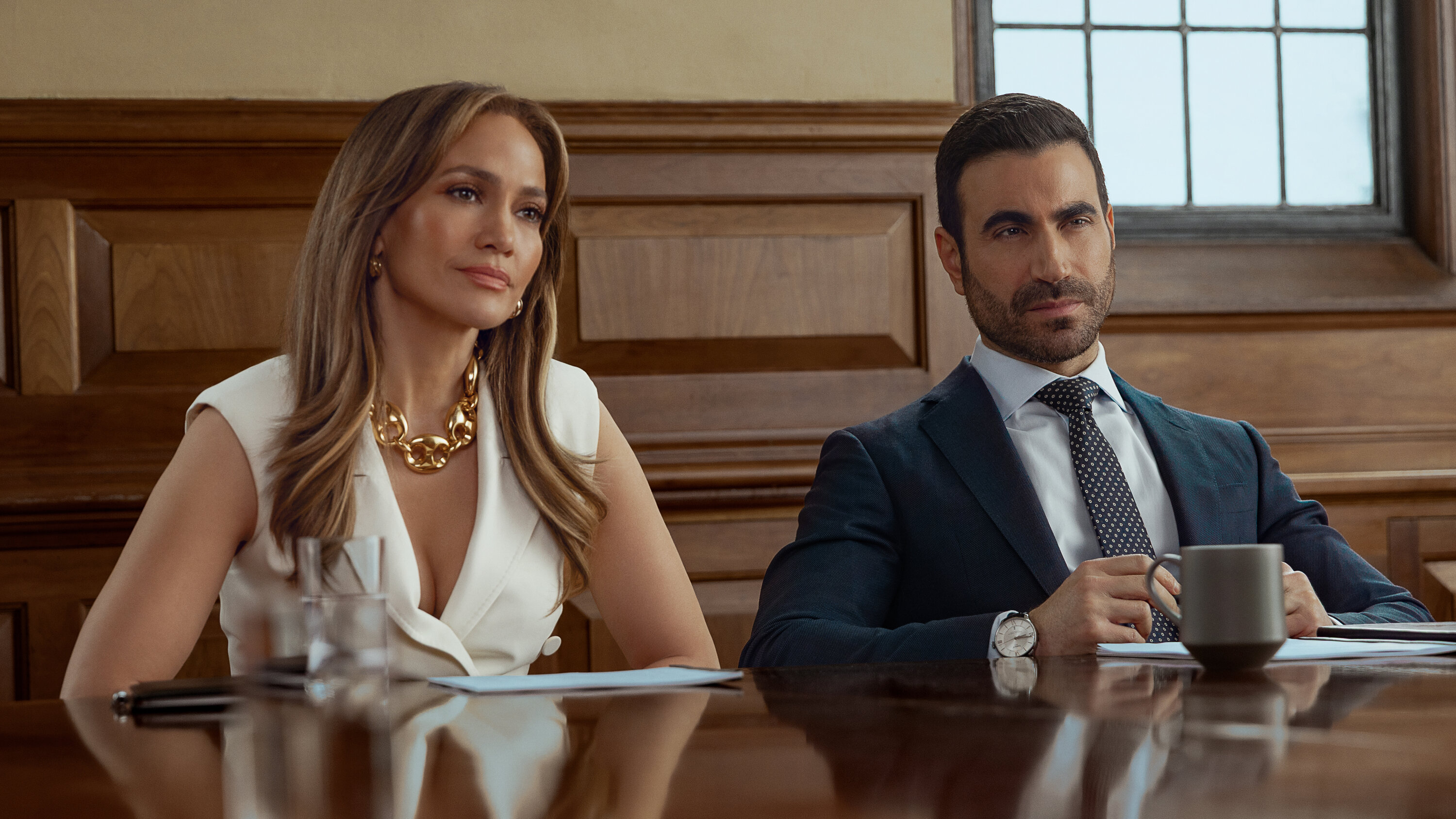 two people sitting