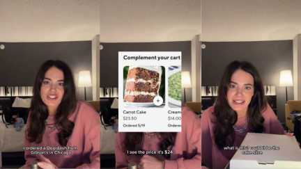 California Woman Ordered a Slice of Carrot Cake From Gibsons Bar & Steakhouse through a DoorDash delivery. In a Twist, She Got a ‘Centerpiece’ for $24