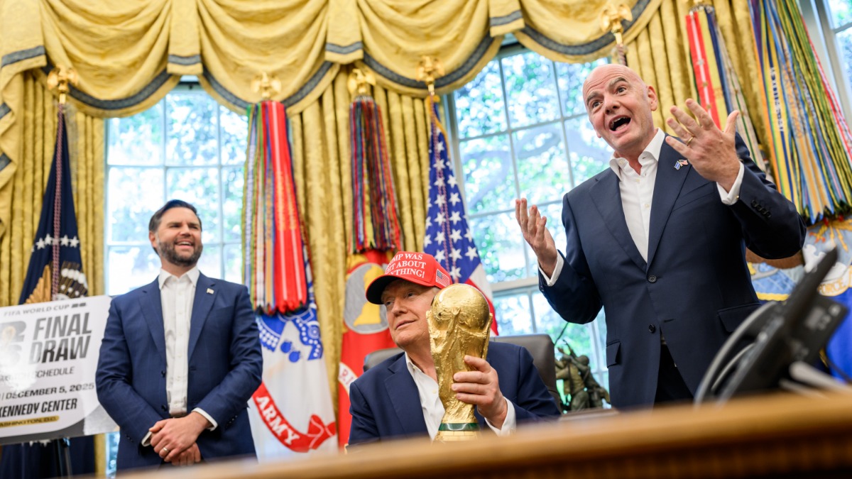 The World Cup Trophy Ceremony Is Set to Become a Political Spectacle as Trump Gears up to Ignore FIFA Rules for the Spotlight The World Cup Trophy Ceremony Is Set to Become a Political Spectacle as Trump Gears up to Ignore FIFA Rules for the Spotlight