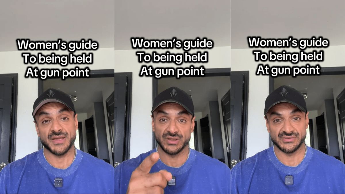 Ex-Cop Gives Advice on What Women Should Do at Gunpoint 'Pointers Don't Shoot and Shooters Don't Point'