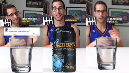 Food Rebrand Guy Shows the Power of Marketing by Making Water Look Unhealthy: 'Side effects include urination.'