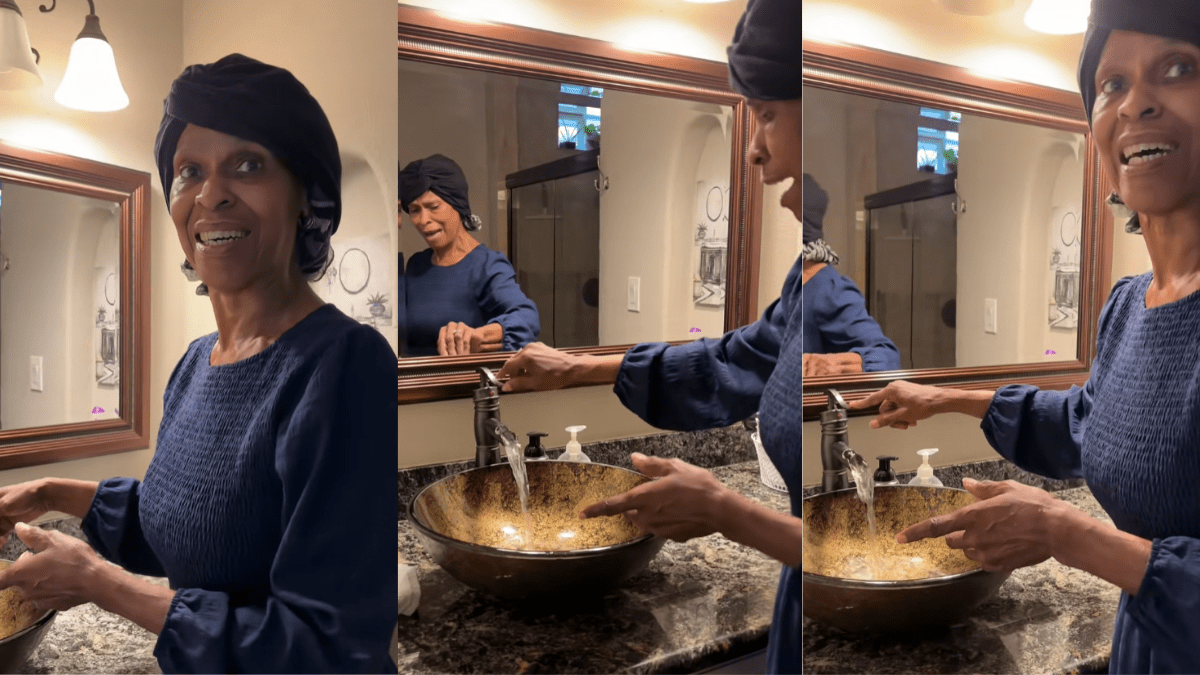 Houston Woman Stays in an Airbnb and She Couldn't Get Over the Sink: 'Trina! We Done Overcame!'