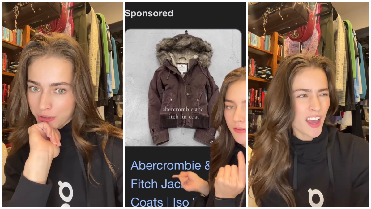 LA Model Finds a Rare Abercrombie and Fitch Jacket at Goodwill. Then the Register Lady Claims the Price Tag is Wrong: ‘That’s False Advertising’ LA Model Finds a Rare Abercrombie and Fitch Jacket at Goodwill. Then the Register Lady Claims the Price Tag is Wrong: ‘That’s False Advertising’