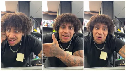 Man Enters an Adult Store, Ignores the Worker, and Walks Straight into the Backrooms Without Paying