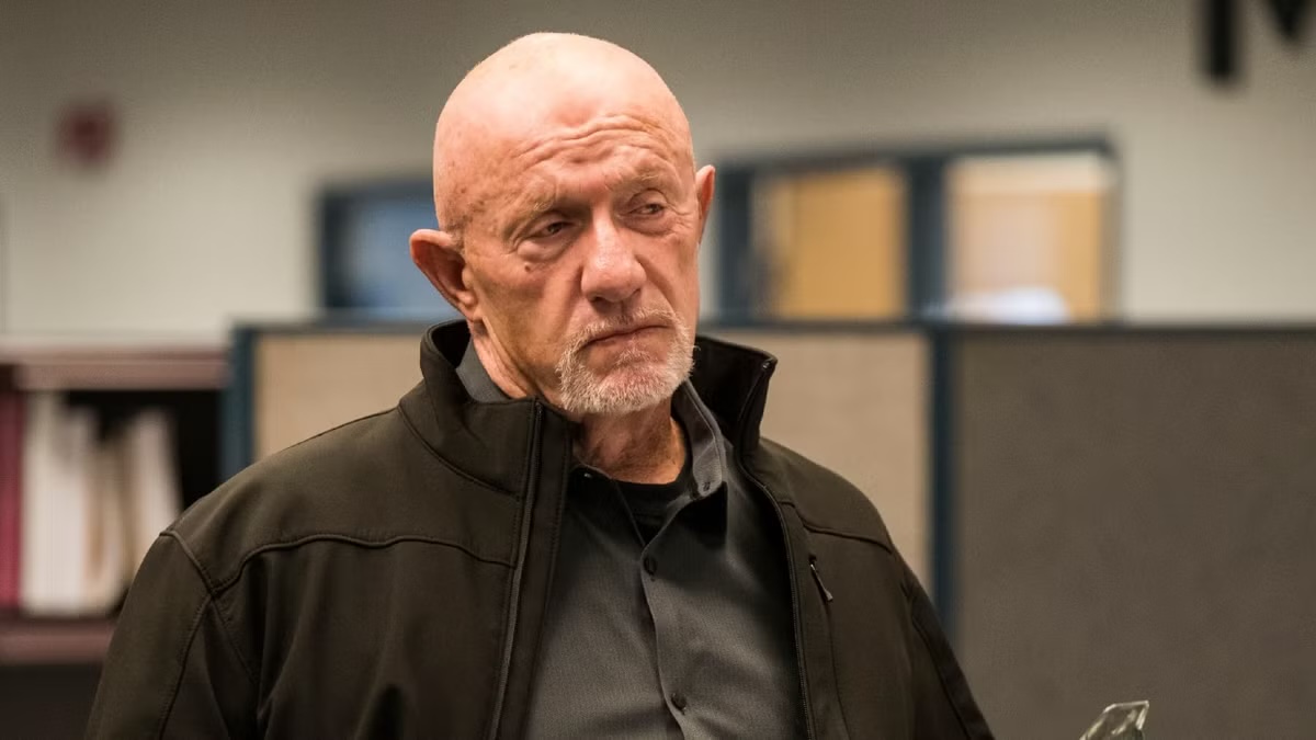 Mike frowns in Better Call Saul