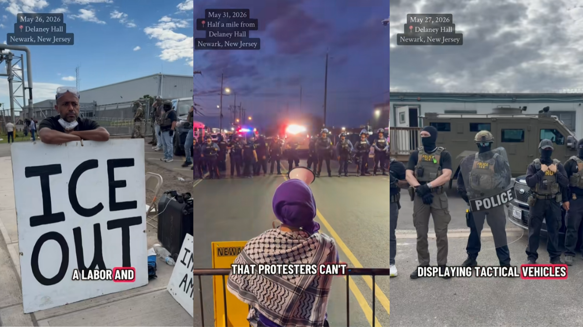 NYC Journalist Documents and Alleges Brutality Against Protesters by ICE at Delaney Hall