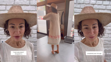 New York City Woman Dropped Her Son Off to Camp in a White Summer Dress. People Started Giving Her Looks 'Does Something Look Off to You