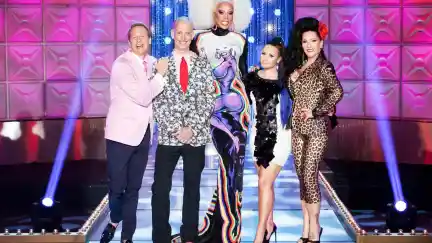 people on stage