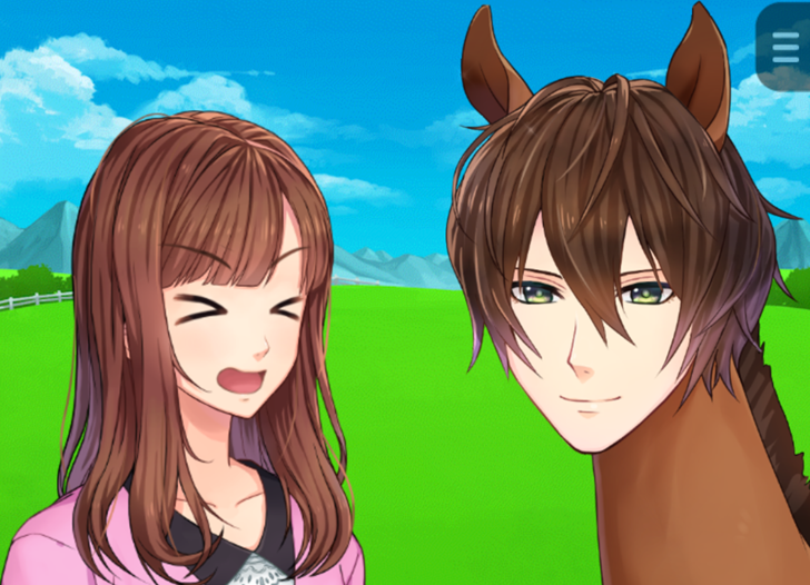 My Horse Prince is a weird dating simulator about an anime girl and the horse-boy she loves
