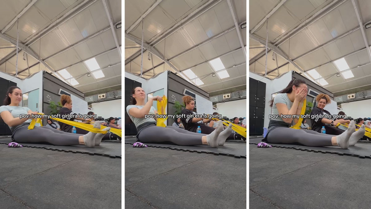 A Pilate mishap that led to a huge viral moment on TikTok