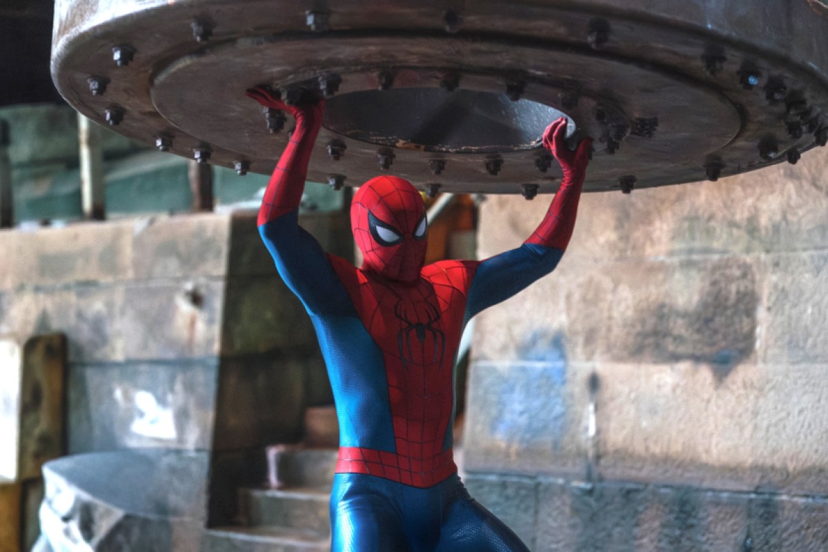 hero holding up plate