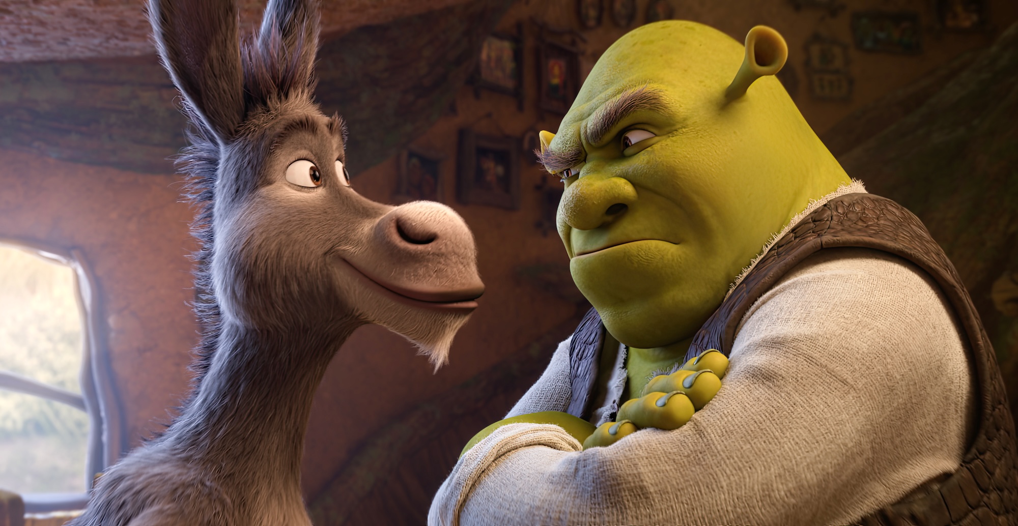 shrek and donkey
