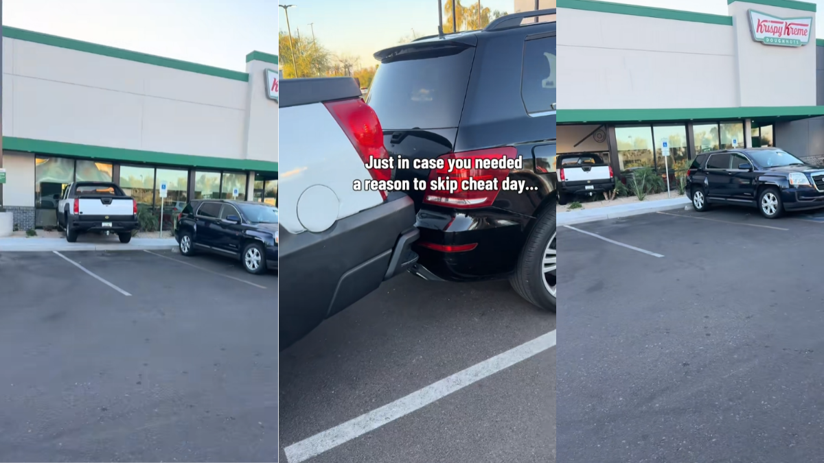 Arizona Woman Checked on a Driver Behind Her. What He Did Next Stunned Everyone 'Krispy Kreme Got a Drive Thru'