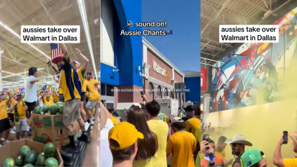 Australia Fans Stormed a Texas Walmart After a FIFA World Cup Match 'We're Going to Walmart'