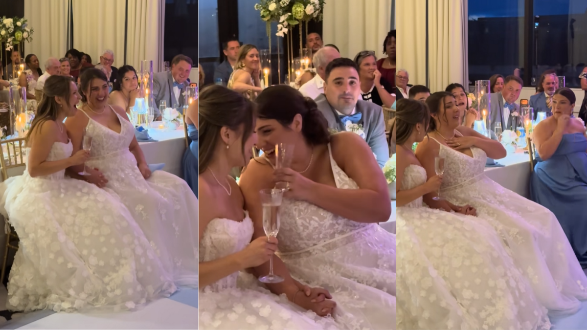 Bride's Sister Couldn't Attend Her Sister's Georgia Wedding After Her Water Broke. She Still Had a Surprise in Store 'We Will Call Her Ellie'