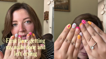 California Woman Got Her Nails Done For The First Time. The Nail Tech Judged The Style She Chose 'You're Way Too Old'