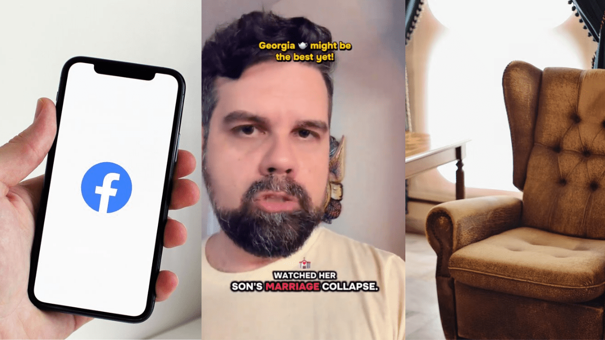 Georgia Woman Sells Recliner on Facebook Marketplace. She Ends Up Livestreaming an Affair Instead 'It Looks Like Your Face Opened the Adultery Phone.'