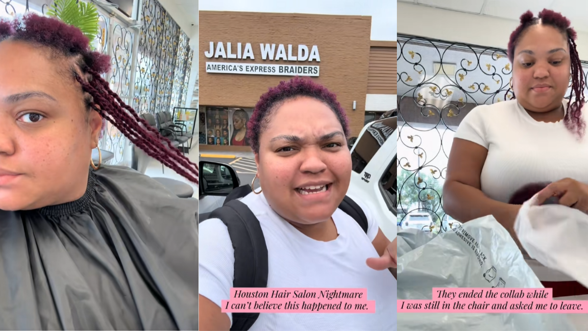 Houston Woman Went to a Salon for a Collaboration. They Cancelled It Without Finishing Her Hair.