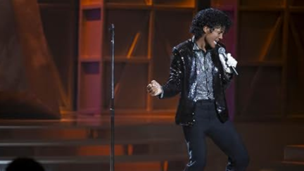 A still from the Michael biopic
