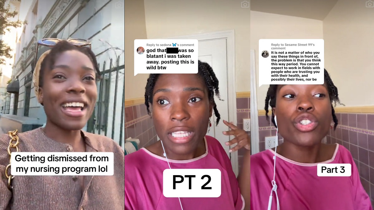 Nursing Student Gets Kicked From her Program and Immediately Makes Her Situation Worse by Getting on TikTok