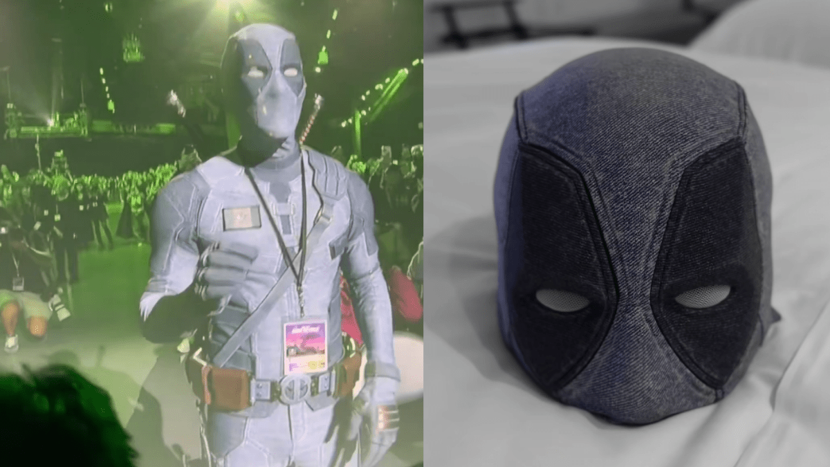 San Diego Comic Con Goers Were Taking Photos With a Deadpool Cosplayer. Fans Were Surprised at the Reveal: ‘You Wanna See What’s Under This Mask?’