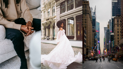 She Dressed Like a Bride in New York City to 'Find' a Husband. A Man Set her Up for a Therapy Appointment Instead 'He's Older Than I'm Used To'